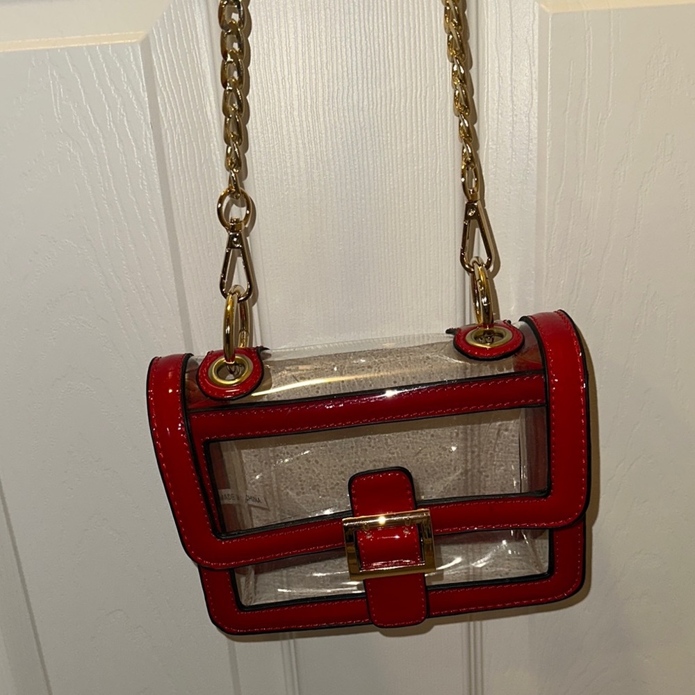 Stylish Red Crossbody Bag